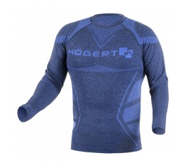 
                  HOGERT Bezszwowa Koszulka Termiczna OSTE M-L Niebieska HT5K390-M-L